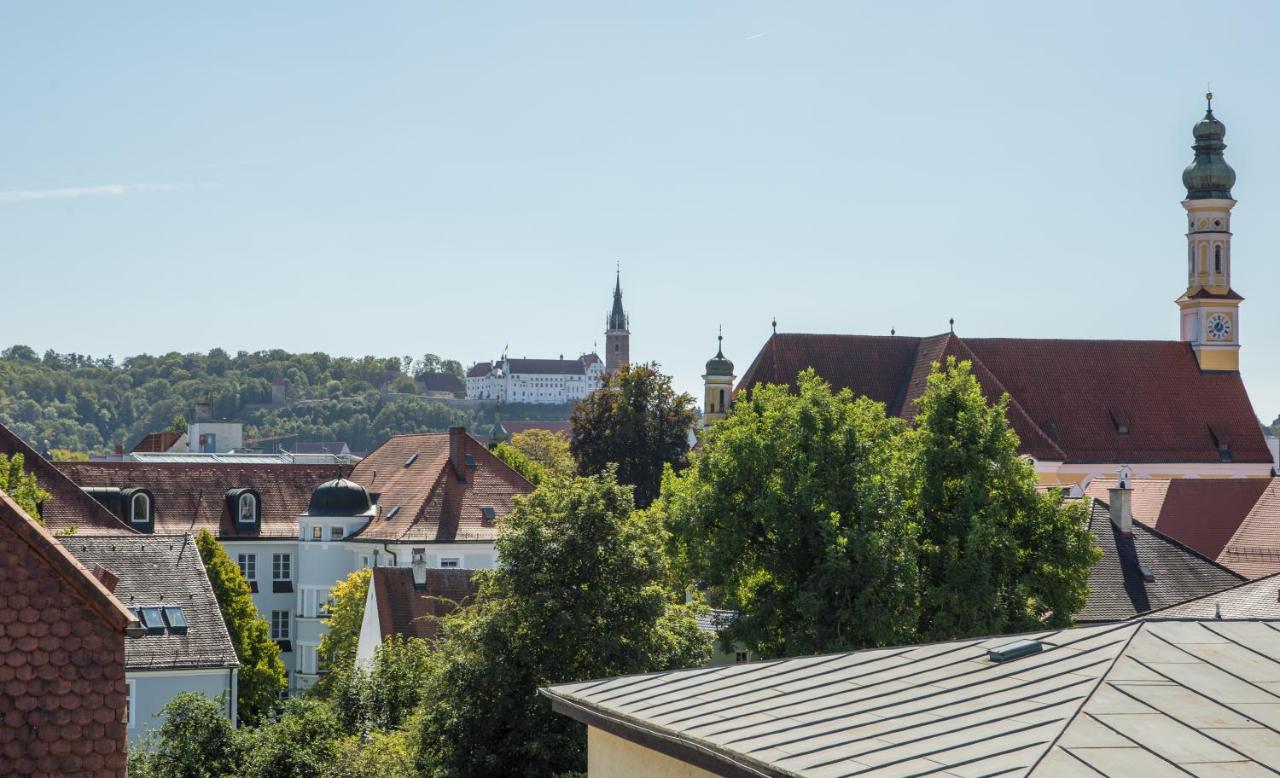 Romantik Hotel Fuerstenhof Landshut Buitenkant foto